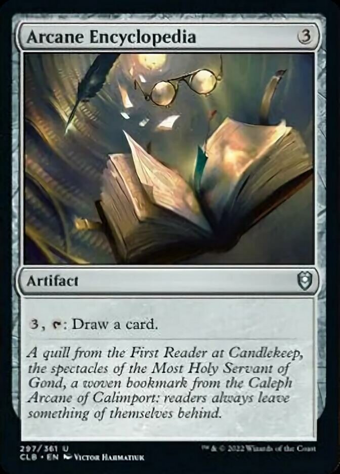 Arcane Encyclopedia [Commander Legends: Battle for Baldur's Gate] | Gear Gaming Bentonville