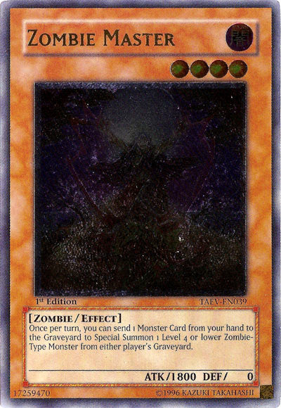 Zombie Master [TAEV-EN039] Ultimate Rare | Gear Gaming Bentonville