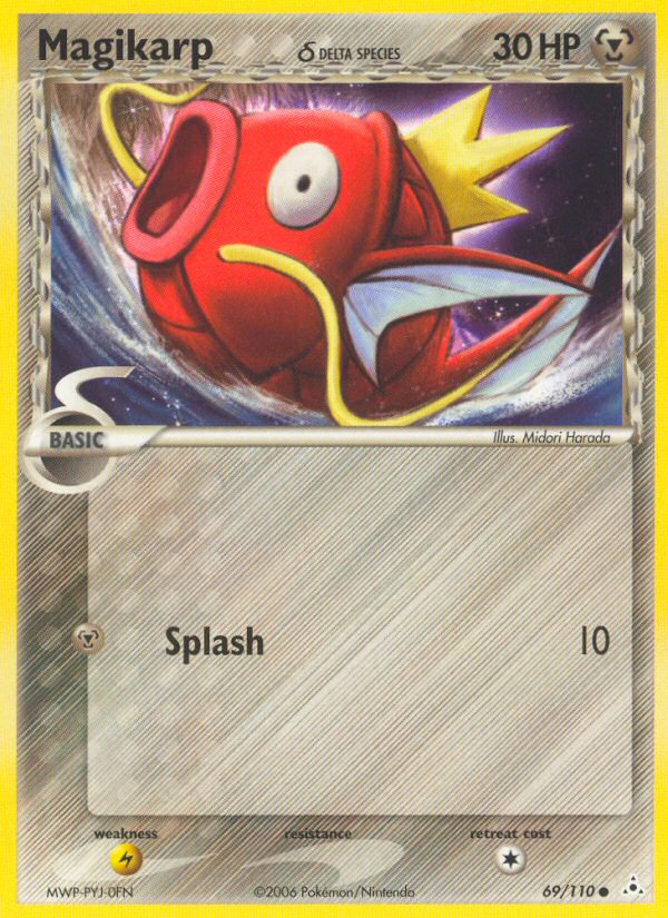 Magikarp (69/110) (Delta Species) [EX: Holon Phantoms] | Gear Gaming Bentonville