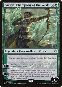 Vivien, Champion of the Wilds [Promo Pack: Throne of Eldraine] | Gear Gaming Bentonville