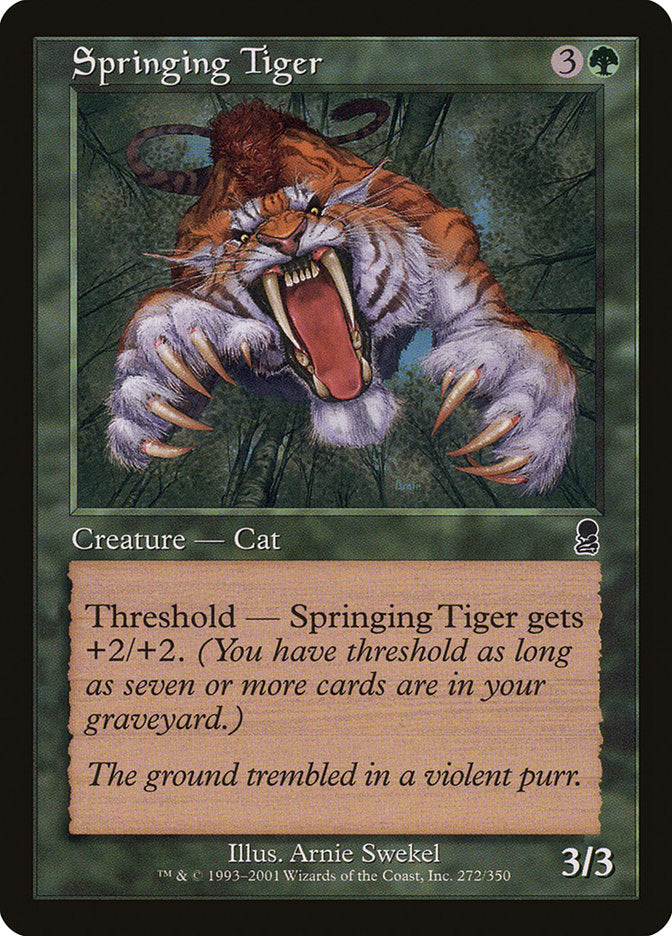 Springing Tiger [Odyssey] | Gear Gaming Bentonville