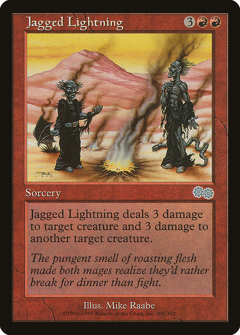 Jagged Lightning [Urza's Saga] | Gear Gaming Bentonville