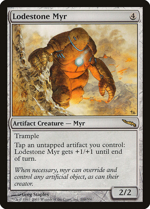 Lodestone Myr [Mirrodin] | Gear Gaming Bentonville