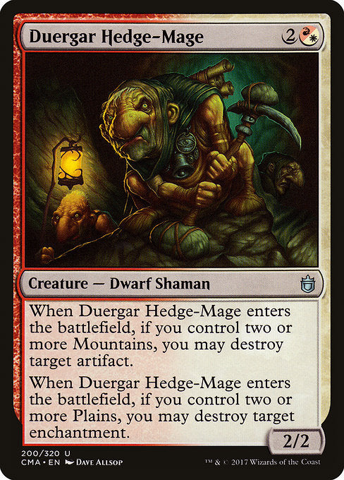 Duergar Hedge-Mage [Commander Anthology] | Gear Gaming Bentonville