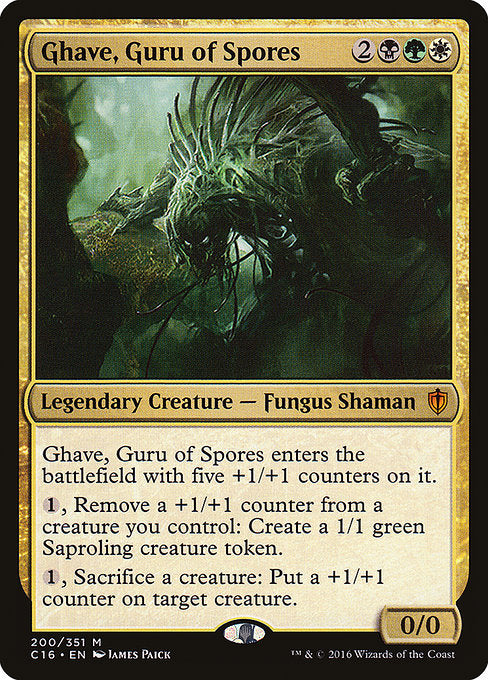 Ghave, Guru of Spores [Commander 2016] | Gear Gaming Bentonville