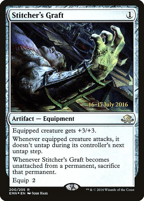 Stitcher's Graft [Prerelease Cards] | Gear Gaming Bentonville