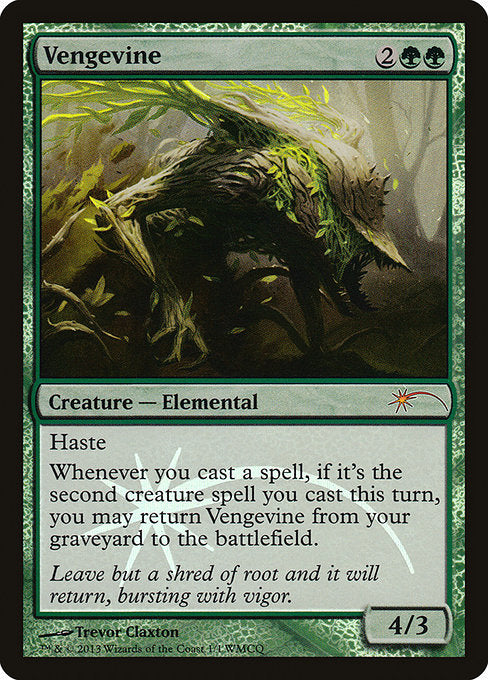 Vengevine [WMCQ Promo Cards] | Gear Gaming Bentonville