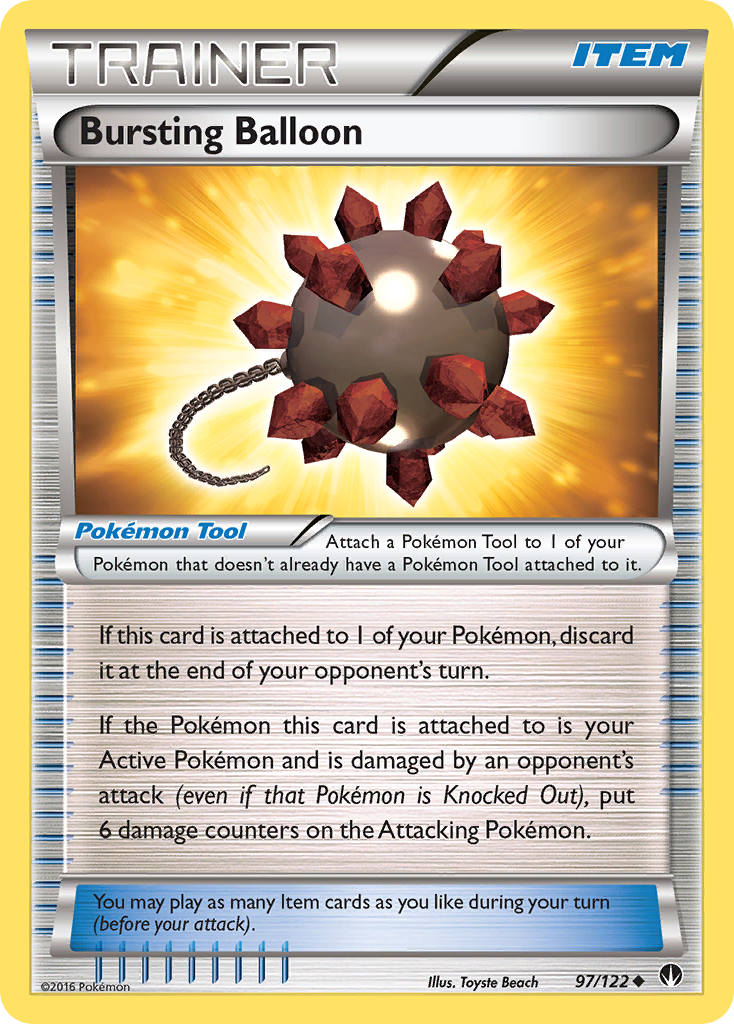 Bursting Balloon (97/122) [XY: BREAKpoint] | Gear Gaming Bentonville