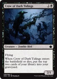 Crow of Dark Tidings [Magic Game Night 2019] | Gear Gaming Bentonville