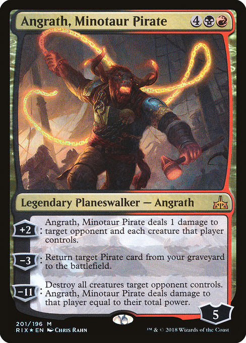 Angrath, Minotaur Pirate [Rivals of Ixalan] | Gear Gaming Bentonville