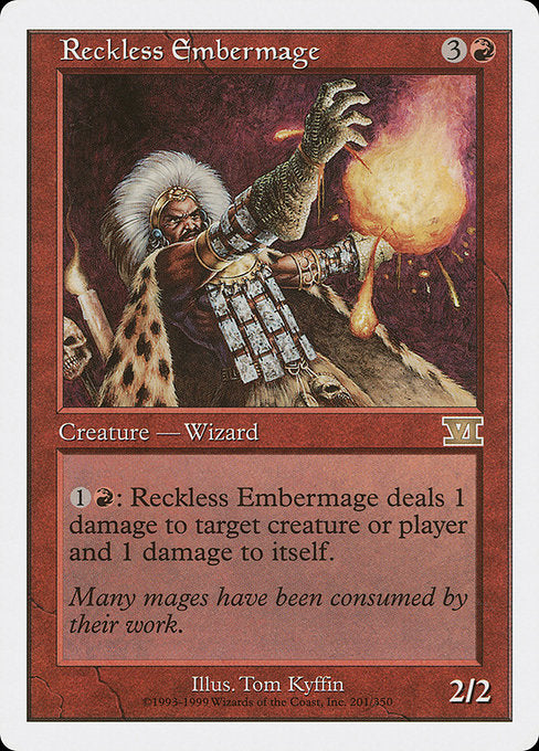 Reckless Embermage [Classic Sixth Edition] | Gear Gaming Bentonville