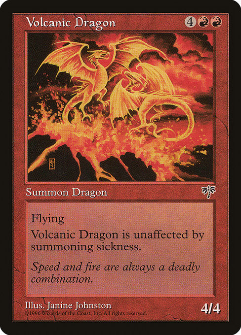 Volcanic Dragon [Mirage] | Gear Gaming Bentonville