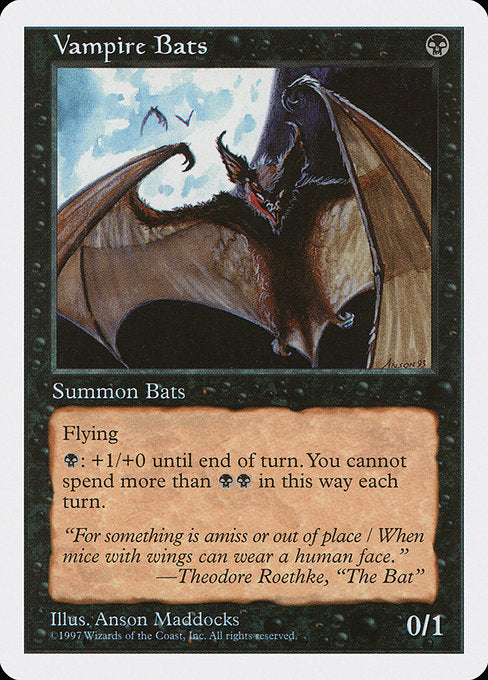 Vampire Bats [Fifth Edition] | Gear Gaming Bentonville