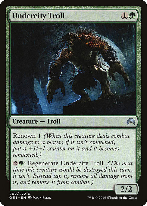 Undercity Troll [Magic Origins] | Gear Gaming Bentonville