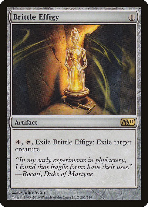 Brittle Effigy [Magic 2011 (M11)] | Gear Gaming Bentonville