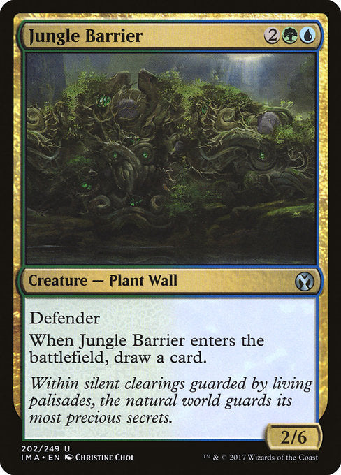 Jungle Barrier [Iconic Masters] | Gear Gaming Bentonville