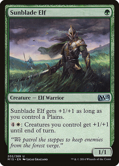 Sunblade Elf [Magic 2015 (M15)] | Gear Gaming Bentonville