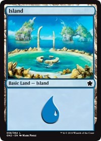 Island (58) [Magic Game Night 2019] | Gear Gaming Bentonville