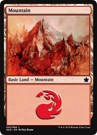 Mountain (62) [Magic Game Night 2019] | Gear Gaming Bentonville