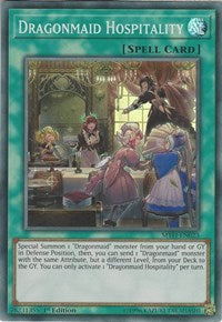 Dragonmaid Hospitality [Mystic Fighters] [MYFI-EN023] | Gear Gaming Bentonville