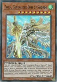Frodi, Generaider Boss of Swords [Mystic Fighters] [MYFI-EN028] | Gear Gaming Bentonville