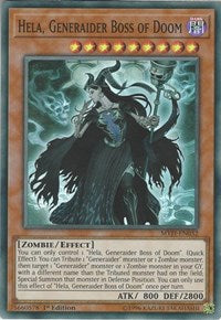 Hela, Generaider Boss of Doom [Mystic Fighters] [MYFI-EN032] | Gear Gaming Bentonville