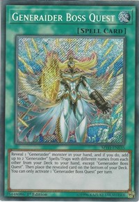 Generaider Boss Quest [Mystic Fighters] [MYFI-EN035] | Gear Gaming Bentonville