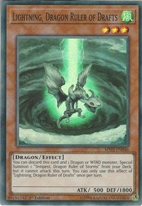 Lightning, Dragon Ruler of Drafts [Mystic Fighters] [MYFI-EN046] | Gear Gaming Bentonville