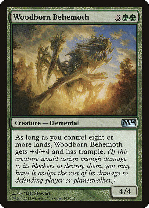 Woodborn Behemoth [Magic 2014 (M14)] | Gear Gaming Bentonville