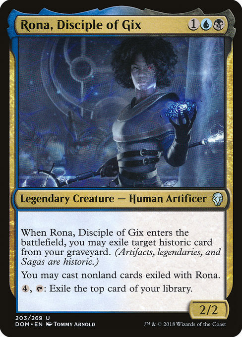 Rona, Disciple of Gix [Dominaria] | Gear Gaming Bentonville