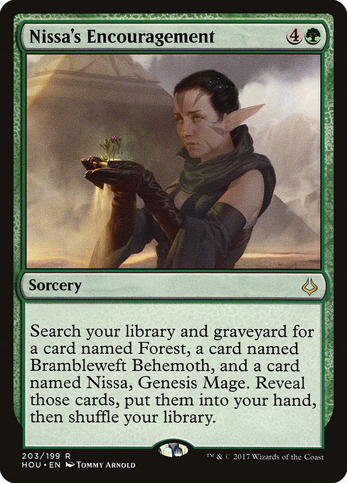 Nissa's Encouragement [Hour of Devastation] | Gear Gaming Bentonville