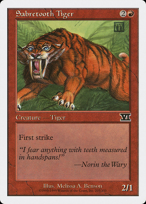 Sabretooth Tiger [Classic Sixth Edition] | Gear Gaming Bentonville