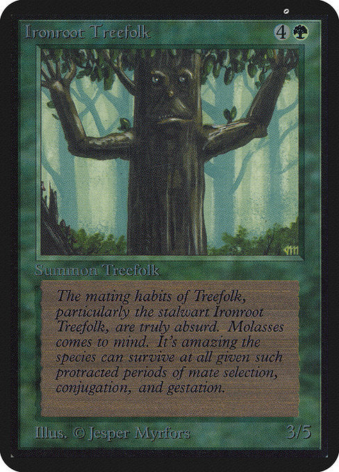 Ironroot Treefolk [Alpha Edition] | Gear Gaming Bentonville