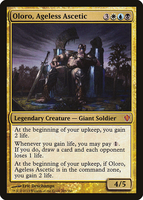 Oloro, Ageless Ascetic [Commander 2013] | Gear Gaming Bentonville