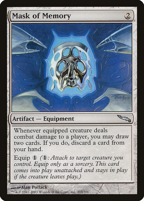 Mask of Memory [Mirrodin] | Gear Gaming Bentonville