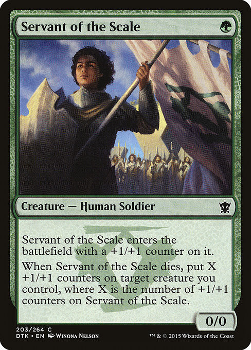 Servant of the Scale [Dragons of Tarkir] | Gear Gaming Bentonville