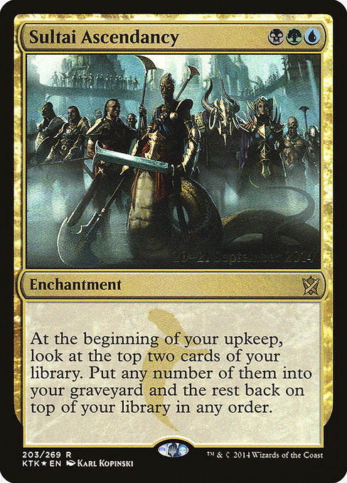 Sultai Ascendancy [Prerelease Cards] | Gear Gaming Bentonville