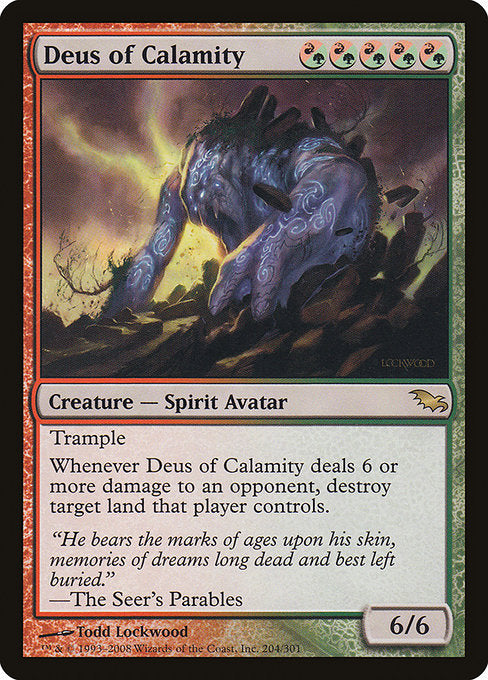 Deus of Calamity [Shadowmoor] | Gear Gaming Bentonville