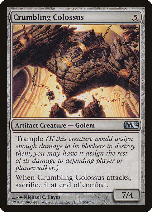 Crumbling Colossus [Magic 2012 (M12)] | Gear Gaming Bentonville