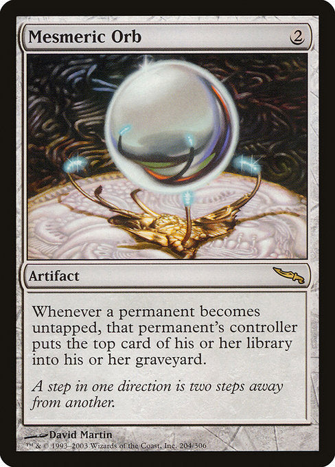 Mesmeric Orb [Mirrodin] | Gear Gaming Bentonville