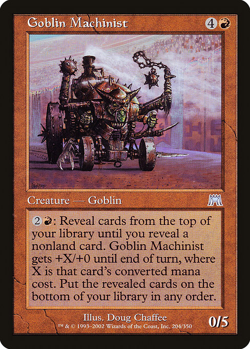 Goblin Machinist [Onslaught] | Gear Gaming Bentonville