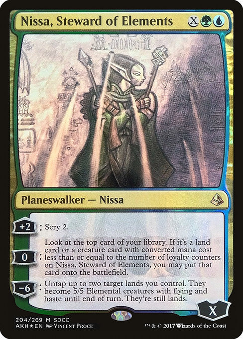 Nissa, Steward of Elements (SDCC 2017 EXCLUSIVE) [Media Promos] | Gear Gaming Bentonville