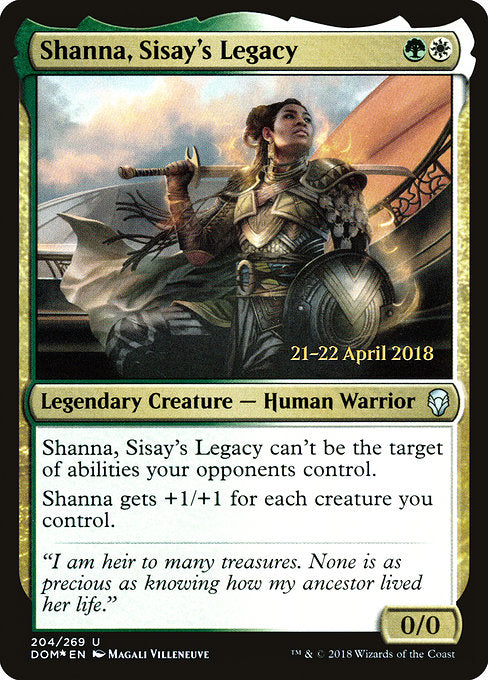 Shanna, Sisay's Legacy [FNM Promos] | Gear Gaming Bentonville