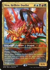 Nira, Hellkite Duelist [Unique and Miscellaneous Promos] | Gear Gaming Bentonville