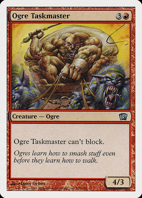 Ogre Taskmaster [8th Edition] | Gear Gaming Bentonville