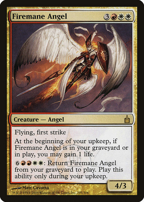 Firemane Angel [Ravnica: City of Guilds] | Gear Gaming Bentonville