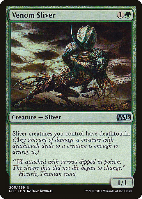 Venom Sliver [Magic 2015 (M15)] | Gear Gaming Bentonville