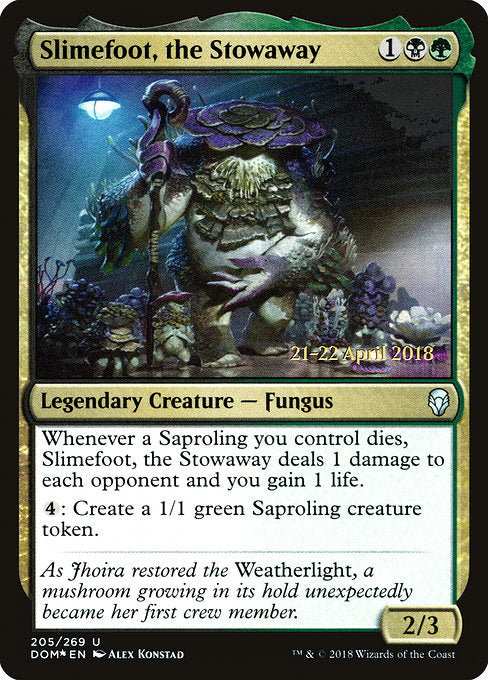 Slimefoot, the Stowaway [Prerelease Cards] | Gear Gaming Bentonville