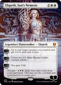 Elspeth, Sun's Nemesis (Borderless) [Theros Beyond Death] | Gear Gaming Bentonville