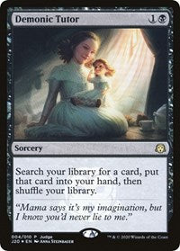 Demonic Tutor (J20) [Judge Promos] | Gear Gaming Bentonville